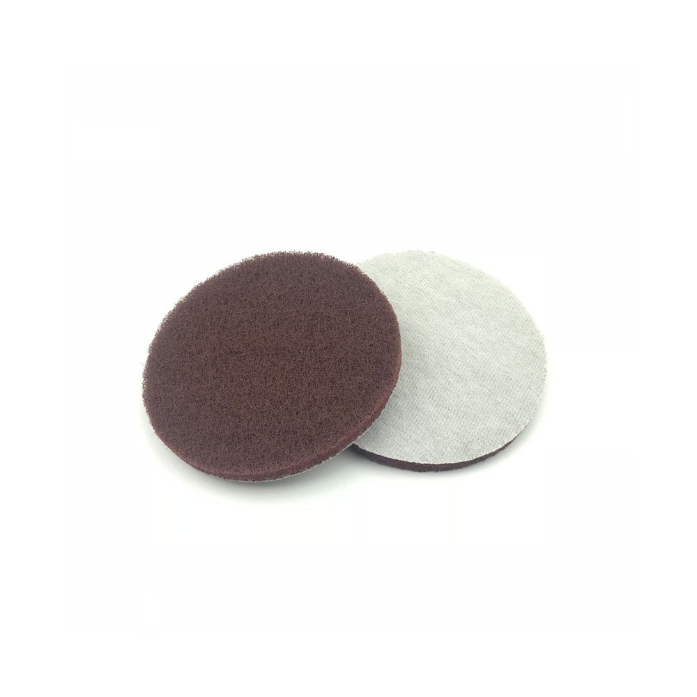3" Hook and Loop Medium Scouring Pad, 400 Grit, Hurricane