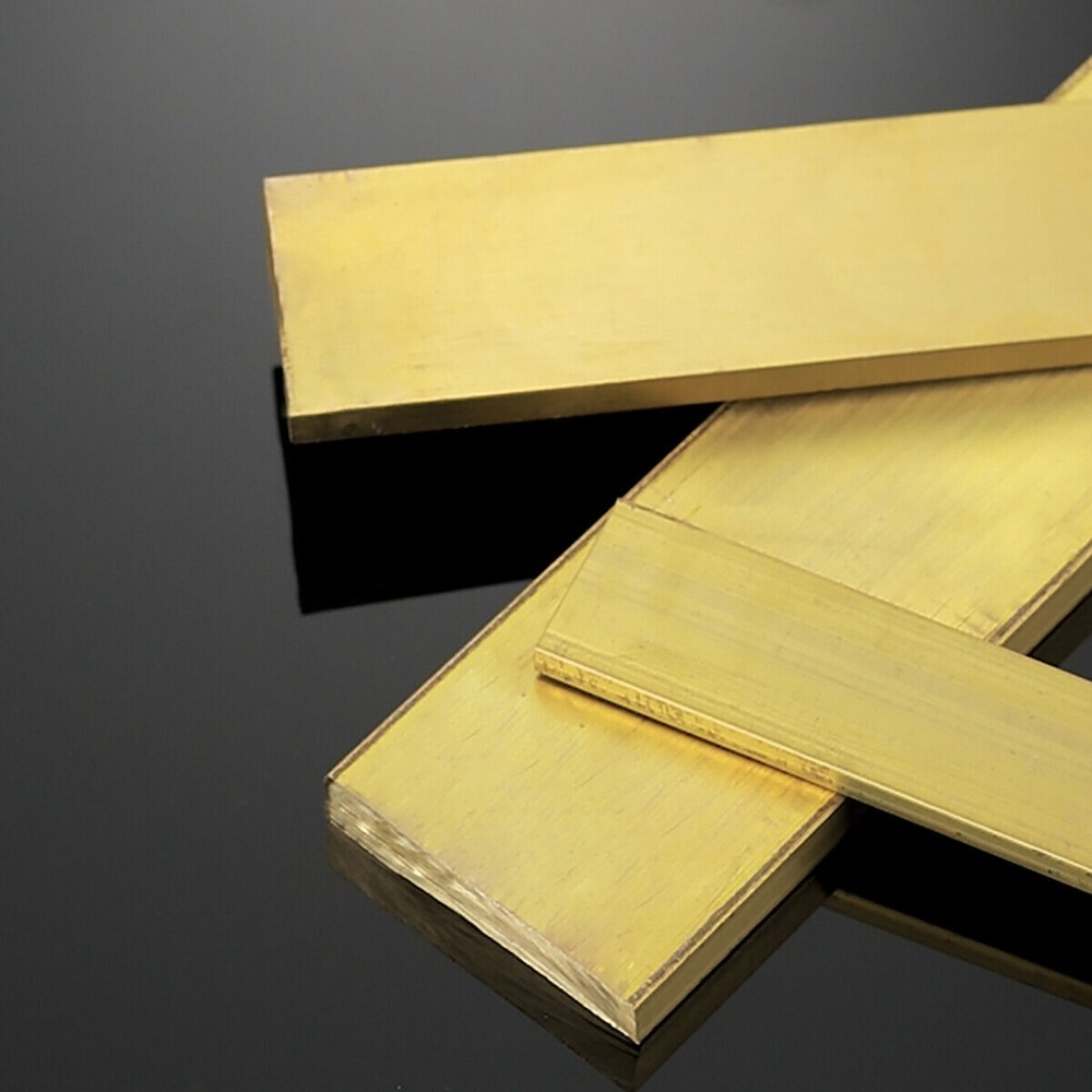 Thickness Brass 4mm - 30mm Flat Material Brass Flat Bar Brass Flat Plain