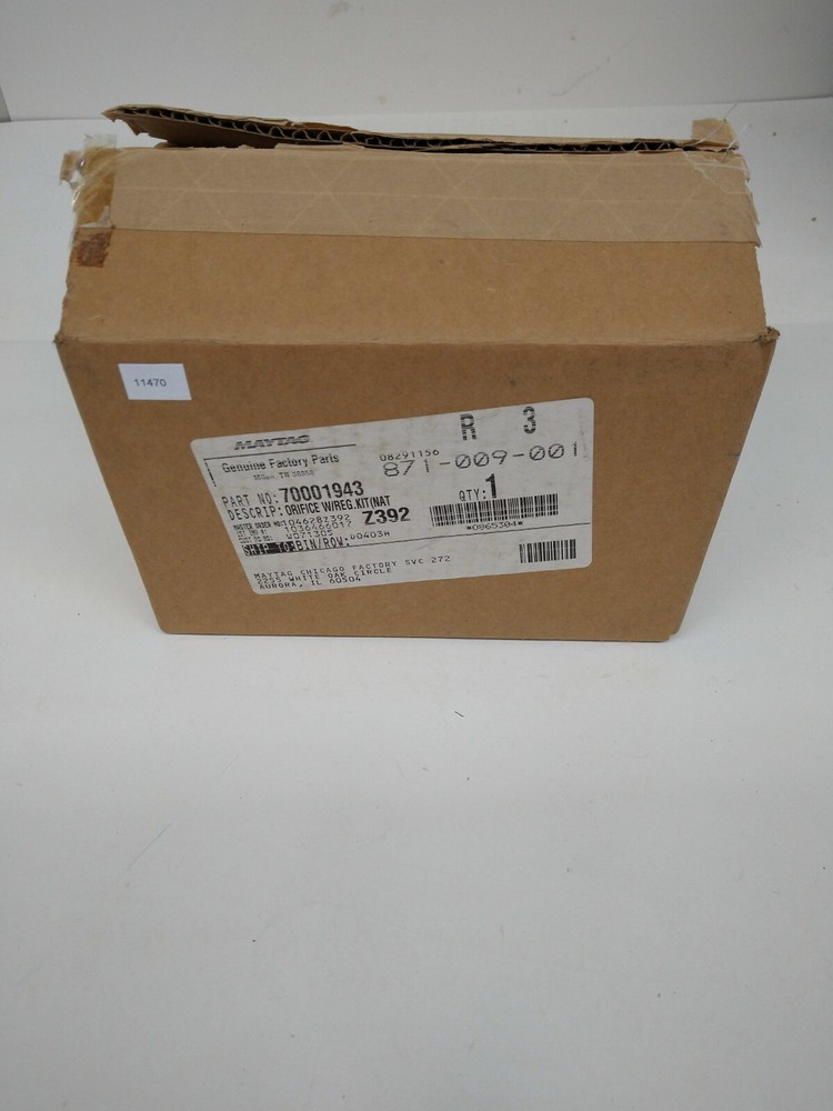Maytag Orifice W/Reg Kit 70001943