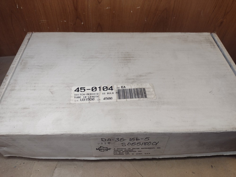 Mercoid DA-35-156-5 Pressure / Temperature Switch