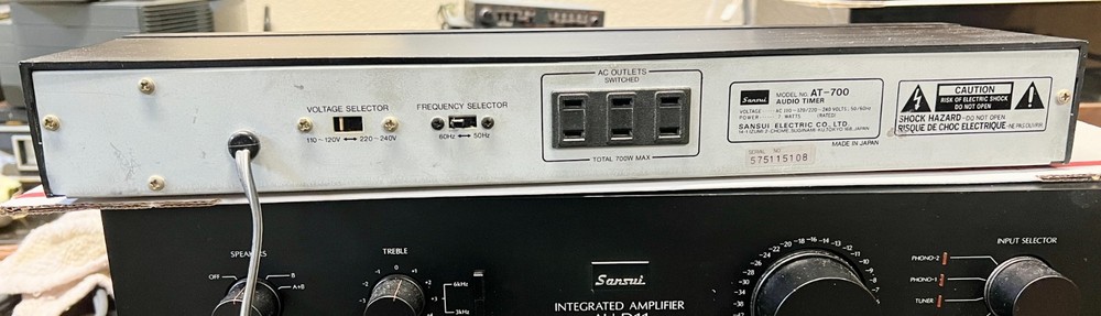 Vintage Sansui AT-700 Audio Program Timer