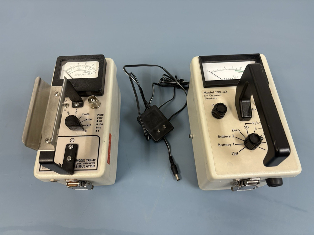 Teletrix Model TXR-42 Count Ratemeter Simulator & TXR-43 ION Chamber Simulator