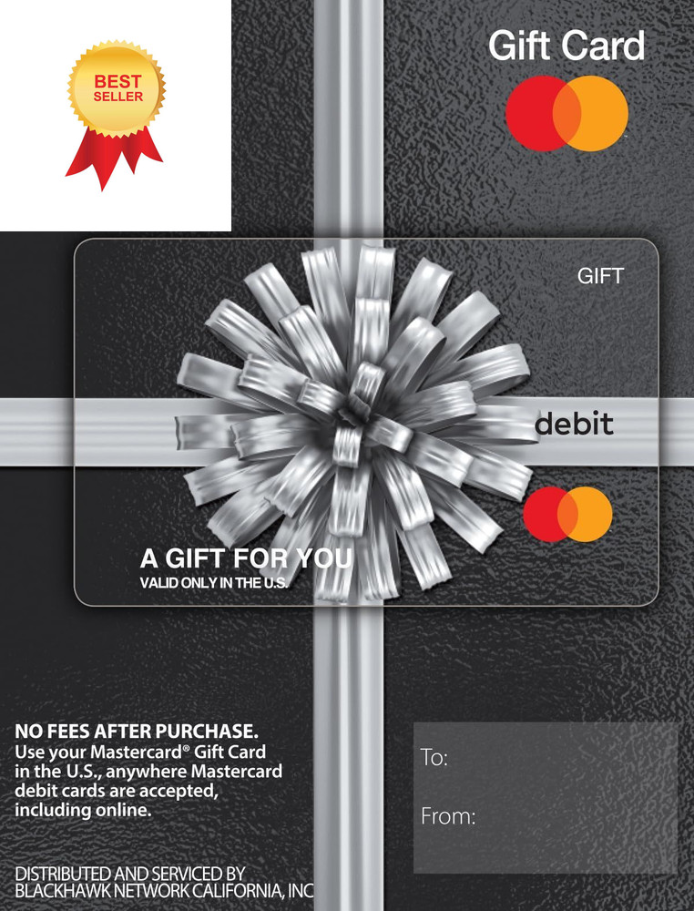 $200 Mastercard Gift Card (plus $6.95 Purchase Fee)