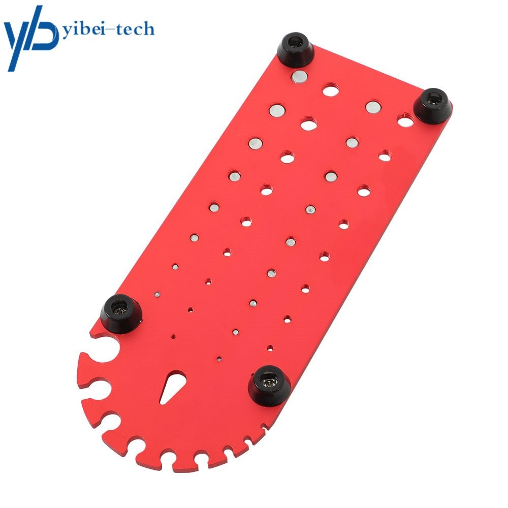 18 Hole 3/32 to 1/2 inch, Nut and Bolt Thread Checker, Thread Chaser Set