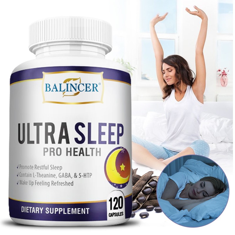 Sleep Support Improve Quality Fall Asleep Quickly Emotional Stability 120 Count