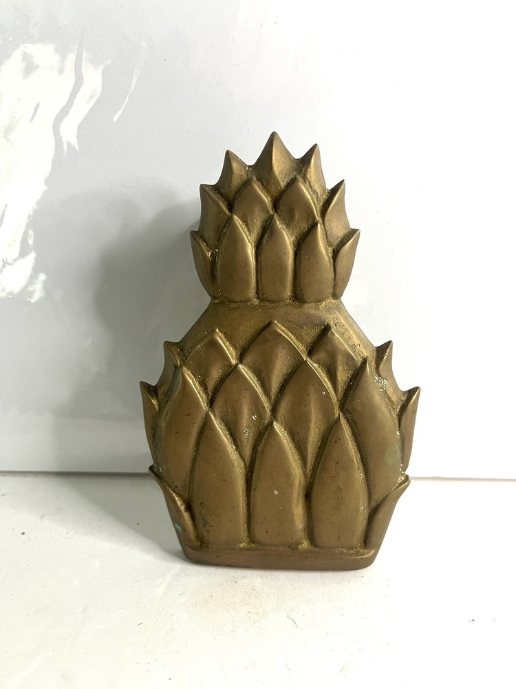 Vintage Solid Brass Pineapple Door Knocker Decor