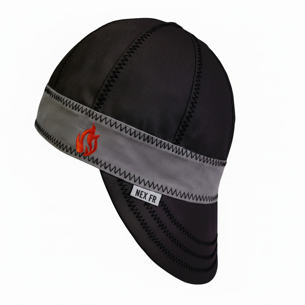 NEXFR FR  Welding Caps for Men & Women, 8 Panel Welder's Cap