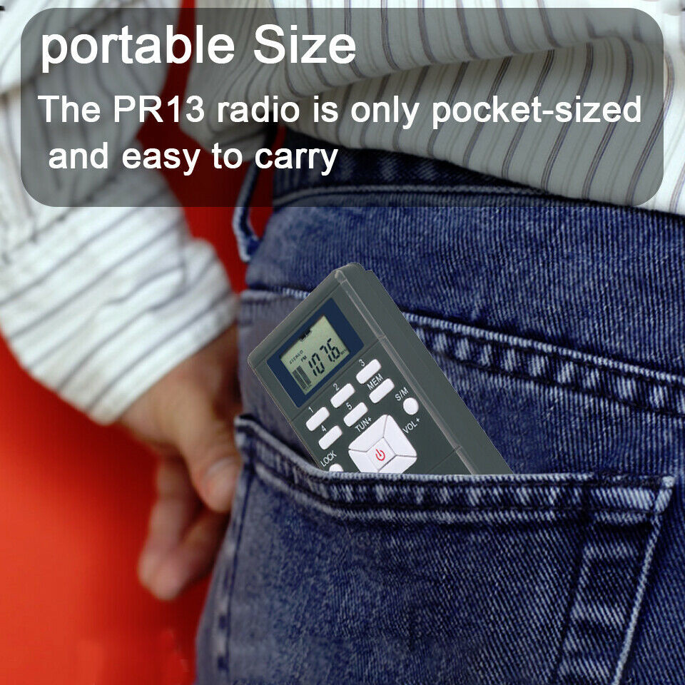 Retekess TR508 FM Transmitter Broadcast Stereo Radio Station 10 Receiver Meeting