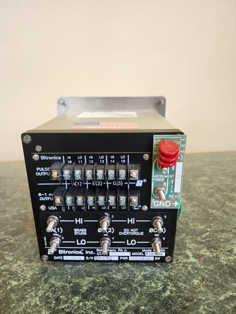 Bitronics Triple Demand Meter II ATADC2A , Ratio: CT=5/5
