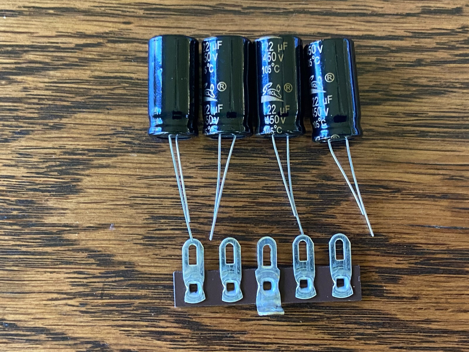 New Replacement Kit for 20 + 20 + 20 + 20 uf 450v Quad Can Capacitor