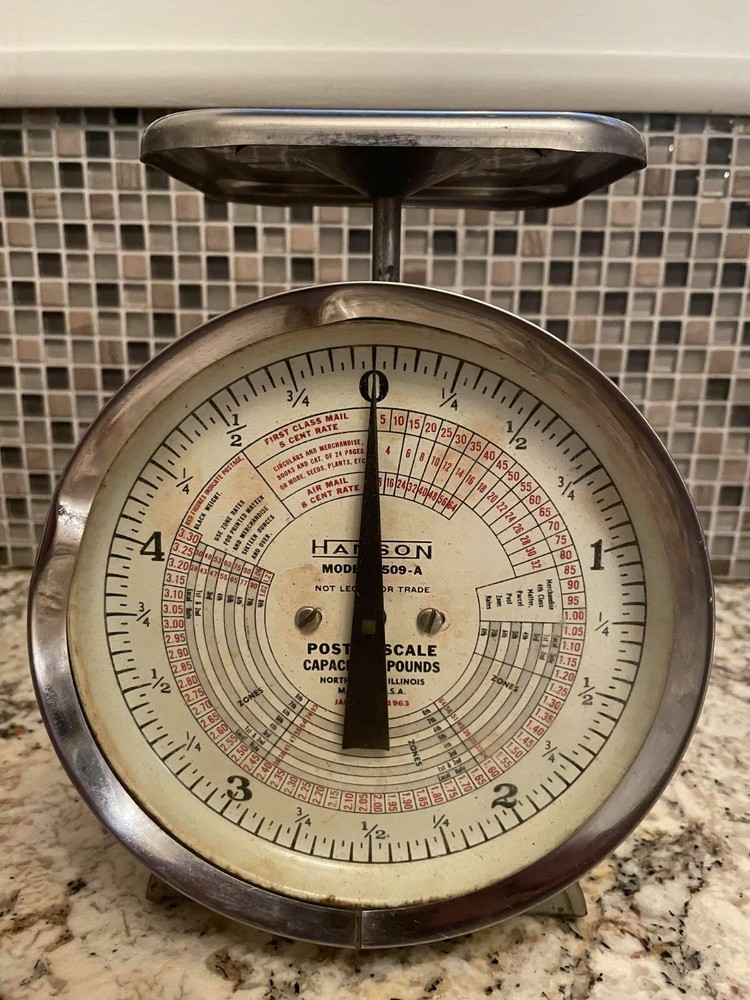 Hanson Model 1509-A Postal Scale capacity 5pounds