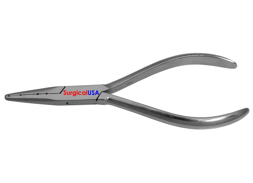 5 Wire Bending Pliers #101 Slotted Beaks for Wire Adjusting