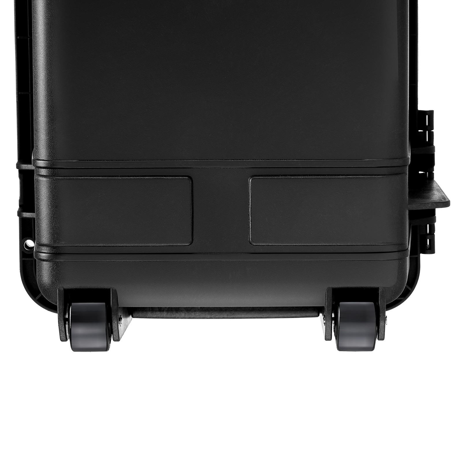 5.5 Cu.ft Weatherproof Hard Case with 3 Handles Large Capacity Case Black