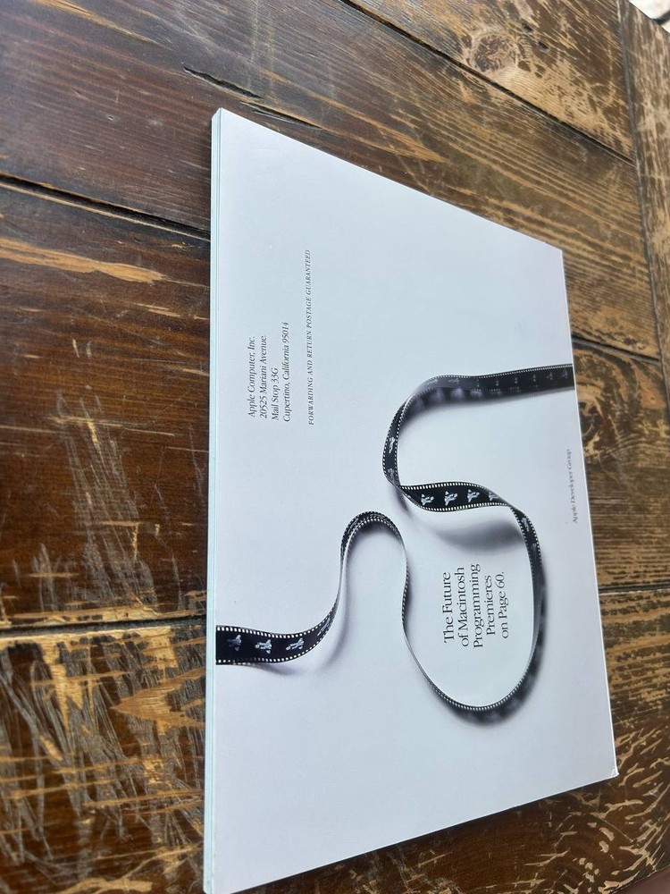 Apple APDA Tools Catalog Feb 1992 Vintage Macintosh Developer Book