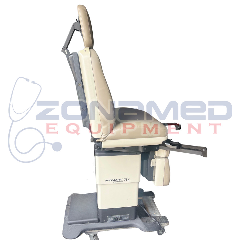 Midmark 75L Programmable Procedure Table Foot Ctrl Refurbished w/New Upholstery