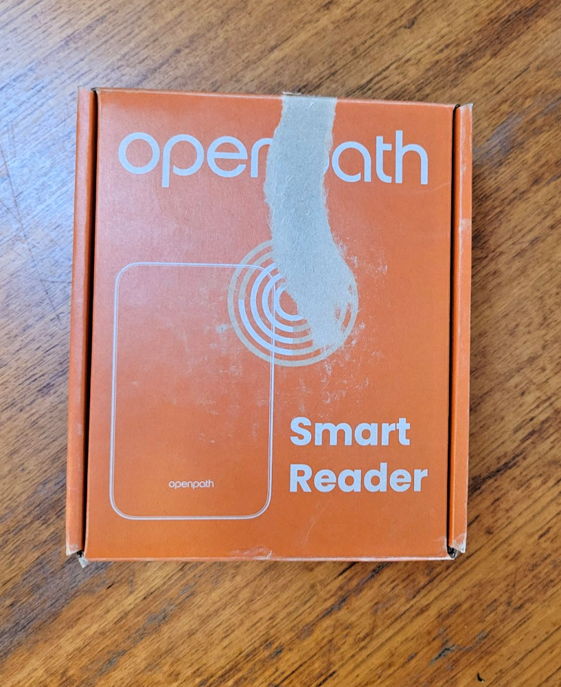 Openpath low/high frequency mullion black smart reader (OP-R2-MULL) Avigilon