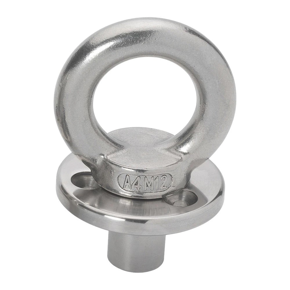 Barton Deck Plate w/Fixing & Eye w/Blanking Plug - M12 Eye