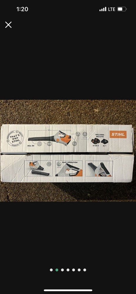STIHL BGA 30 Battery-Powered Leaf Blower