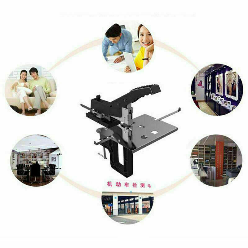 Manual Dual Flat Nail Saddle Stitch Stapler Binding Machine Binder Saddle Staple