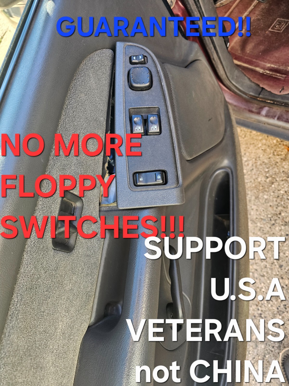 03-07 Sierra Silverado Tahoe Yukon Door Panel Arm Rest Repair Pull ARMREST PULL