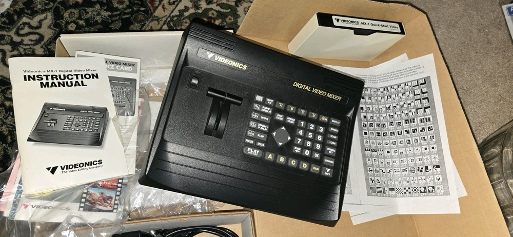 Videonics MX-1 NTSC 4-Input Digital Video Mixer Switcher