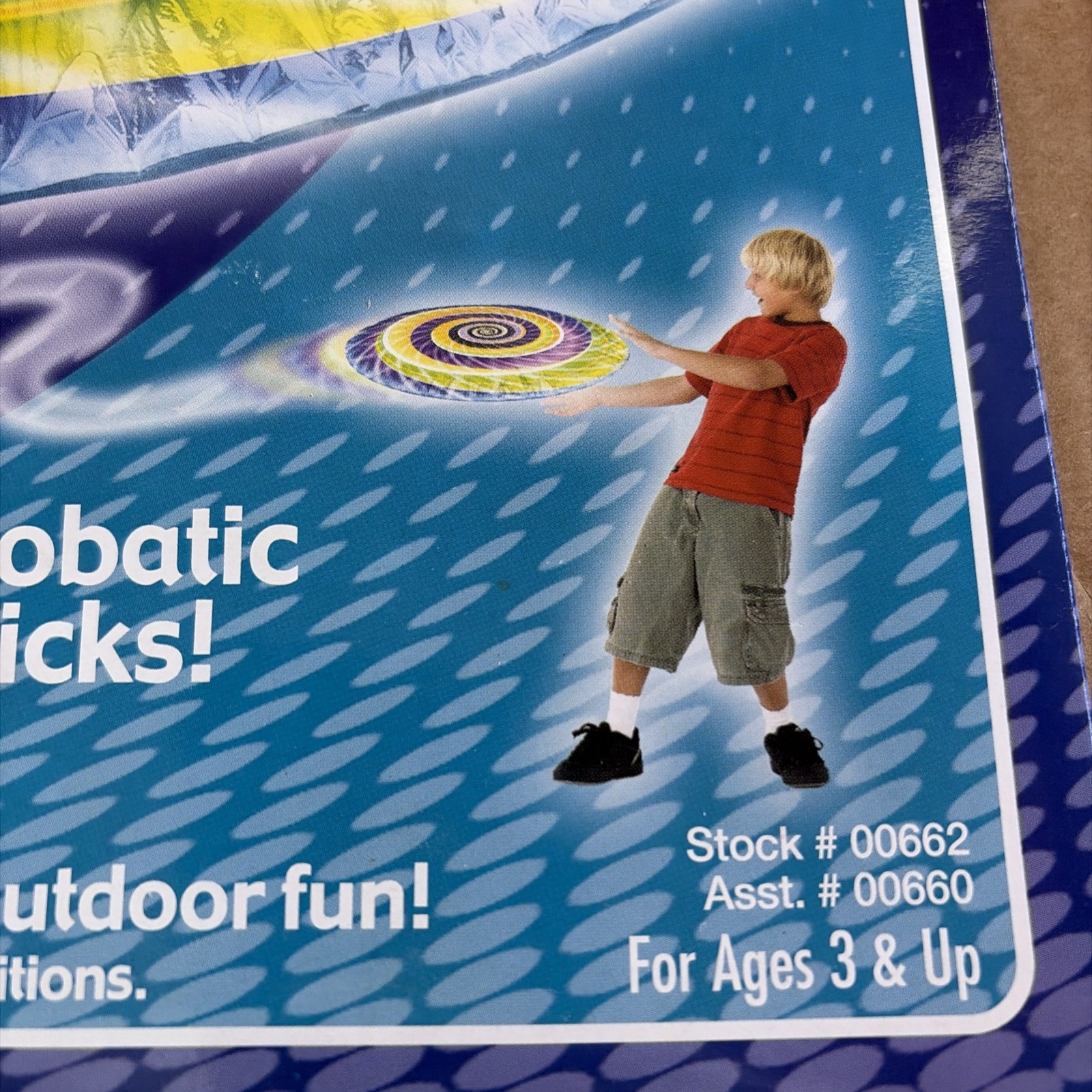 Trick Hover Disc 2004 Spinner New in Package 26" Wide Inflatable