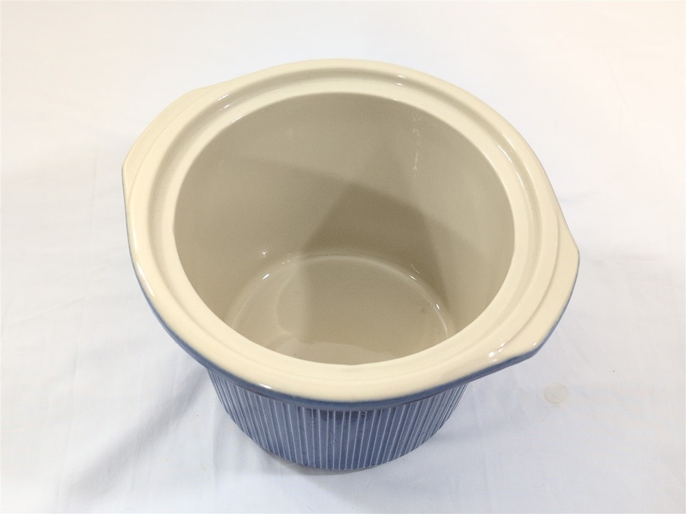 Rival Crock Pot 3.5 qt. Stoneware Blue - Model 3150/2 Replacement Insert
