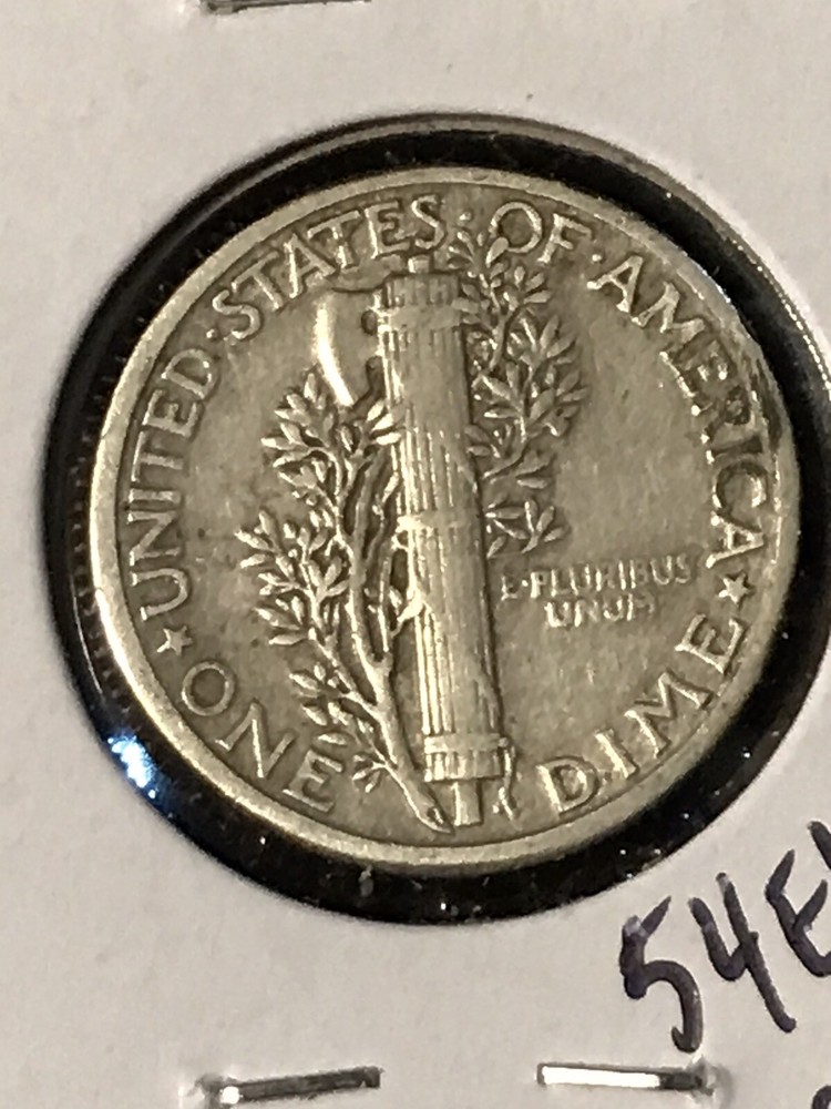 1929 Mercury Dime VF++
