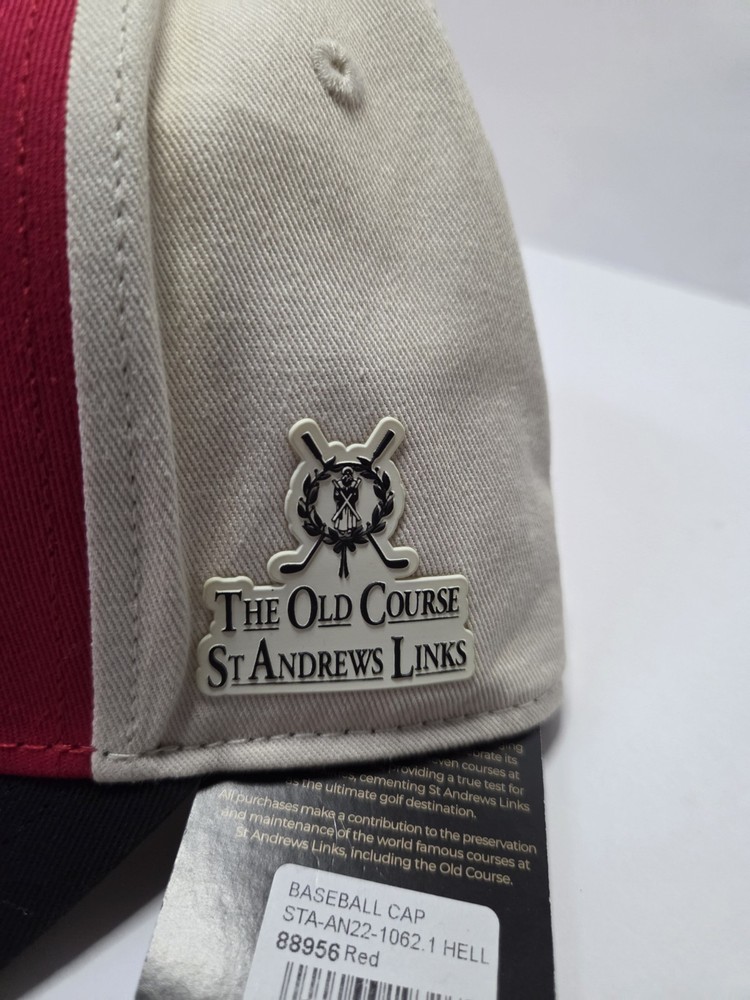 HELL BUNKER The Old Course St. Andrew's Links Golf Hat (NEW)