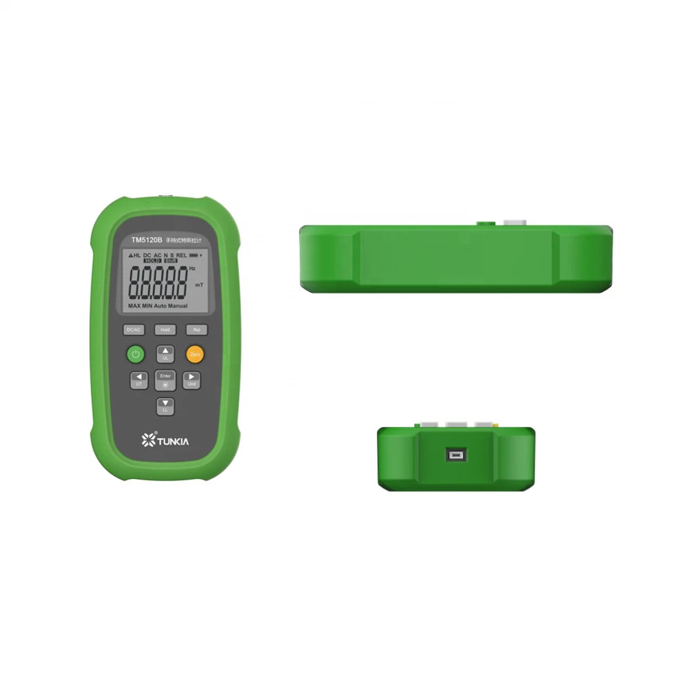 Handheld Teslameter Gauss Meter with Range 300mT Accuracy Class 1 DC ±1% AC ±5%