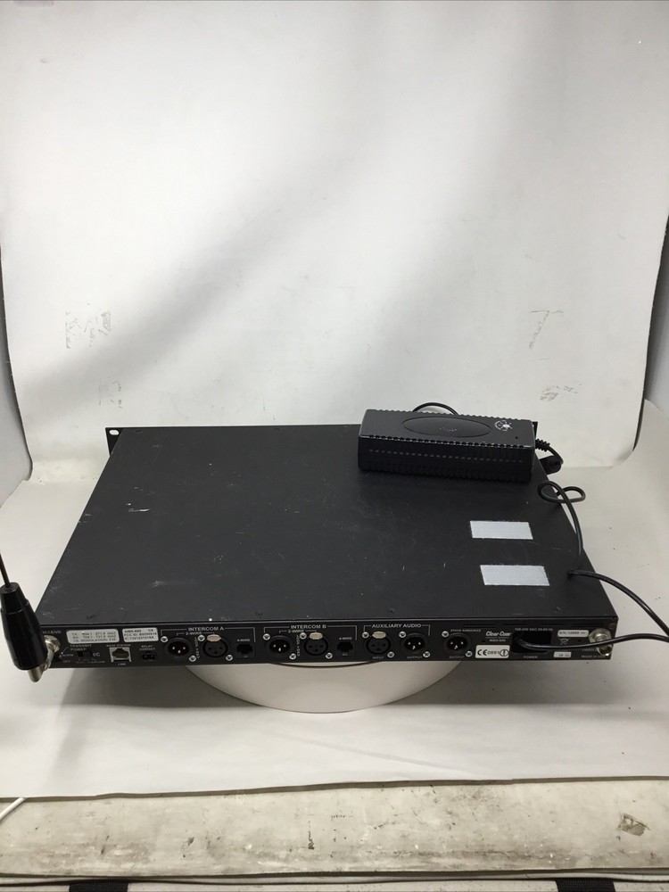 Clear-Com WBS-680 Wireless Intercom System w/ Rack Mount Parts and Repair Read