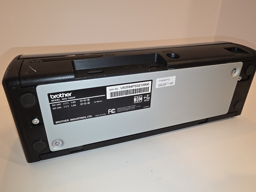 Brother ImageCenter ADS-1000W Duplex Wireless Color Document Scanner USB WiFi