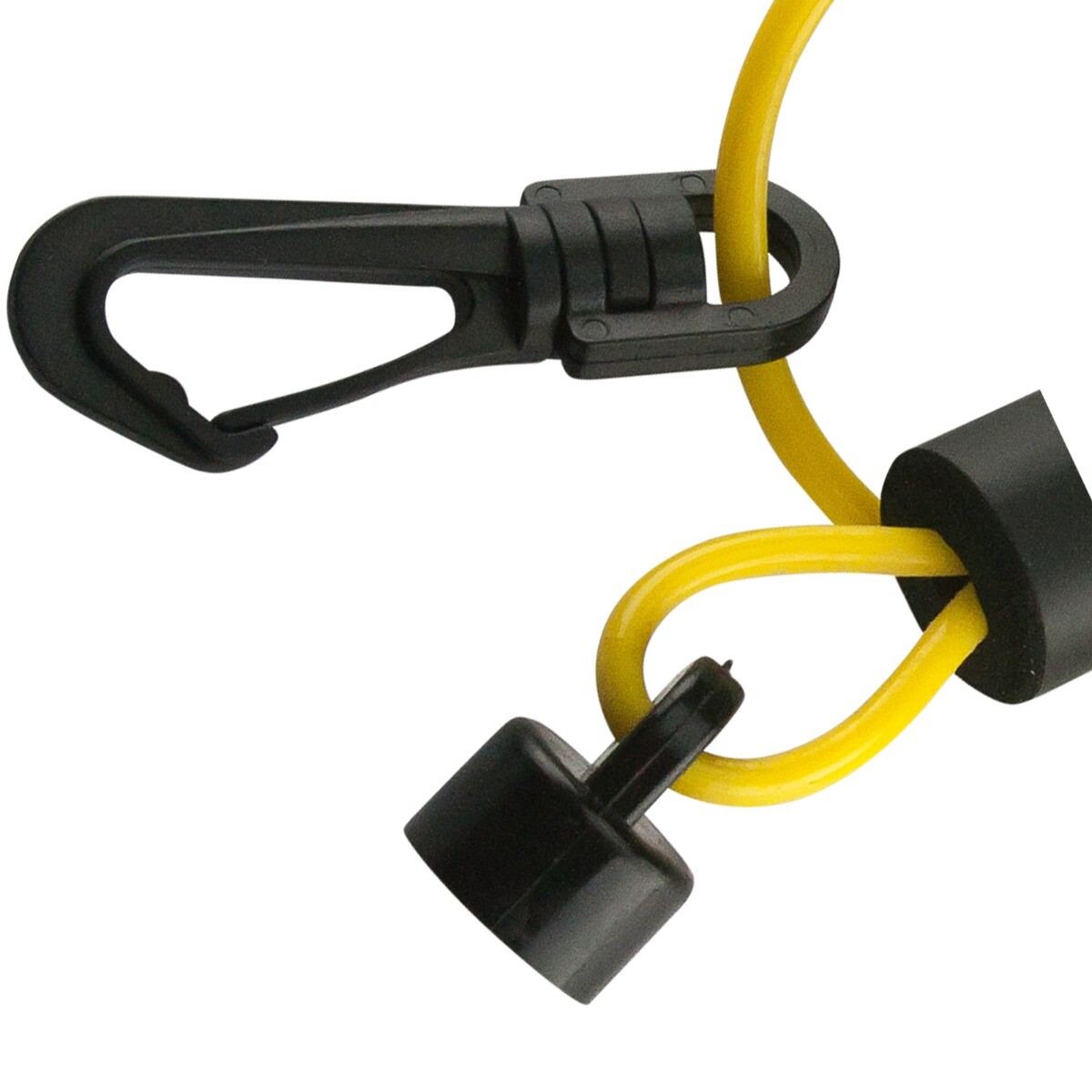 SeaDoo Clip-on Non DESS High-Vis Yellow Lanyard Safety Tether Key Floating
