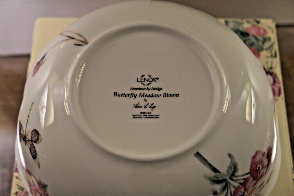 Lenox Butterfly Meadow Bloom Serving Bowl
