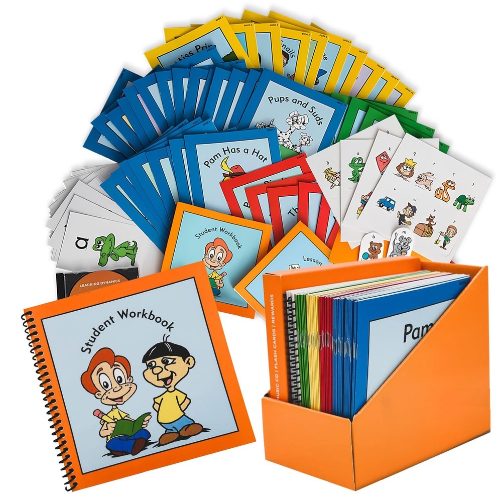 Learning Dynamics 4 Weeks to Read Program and Extra Workbook – Includes 53