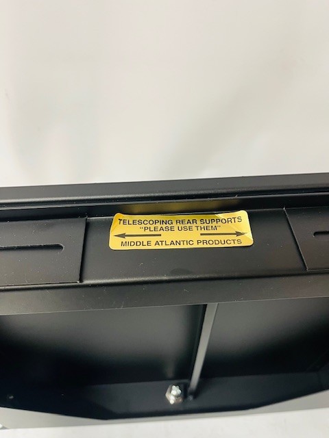 Middle Atlantic Sliding Rack Shelf, 17 9/16"