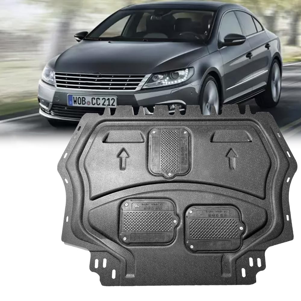 Engine Guards Mud Flaps for CC 2009-2017 Front Engine Splash Shield Black