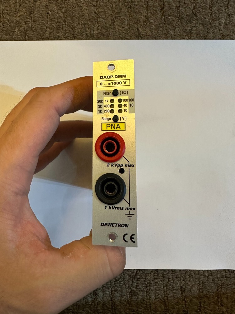 Dewetron DAQP-DMM High Voltage Isolation Amplifier Module DAQPDMM