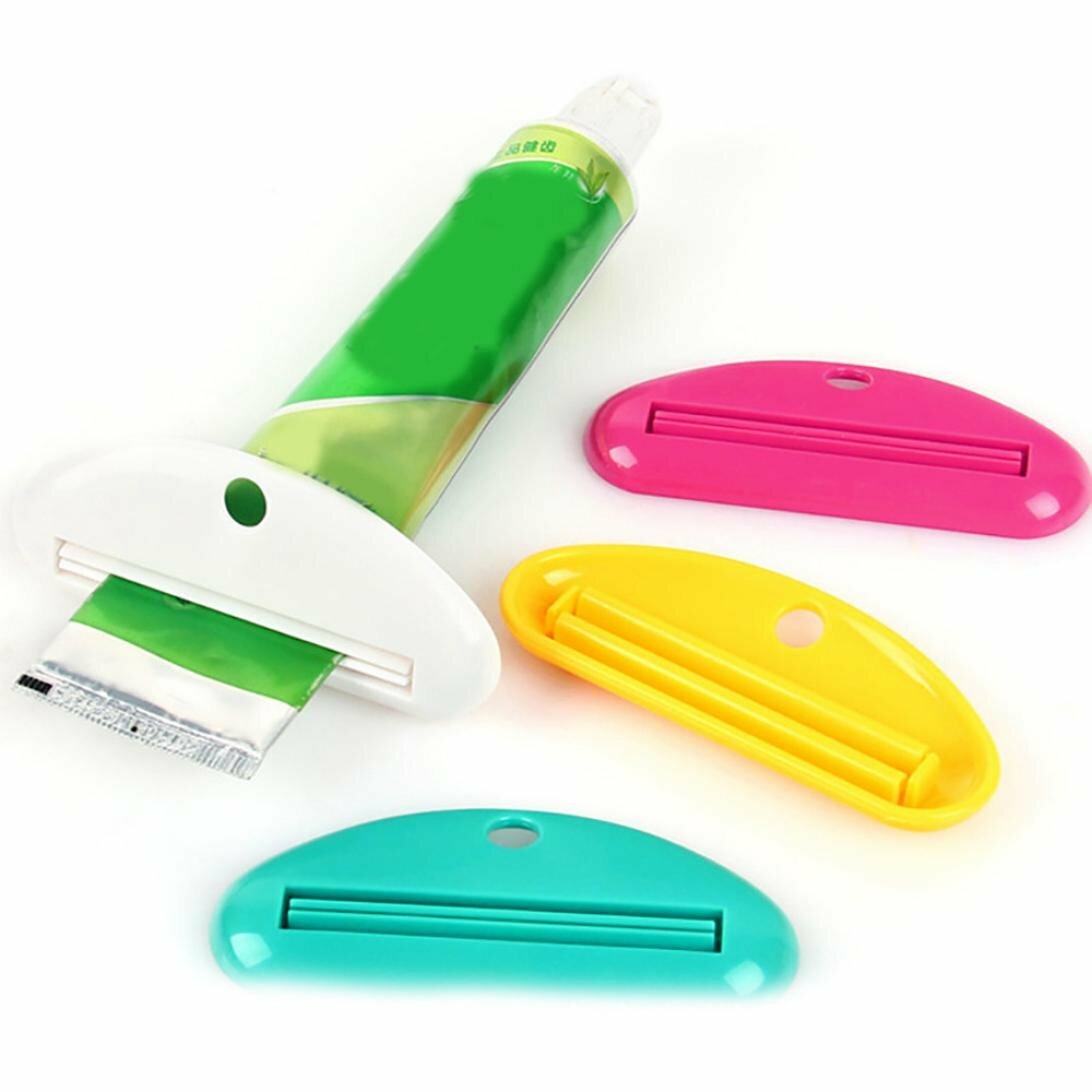 8-Piece Tube Squeezer Dispenser Set - Toothpaste Holder Roller, Bathroom Extract