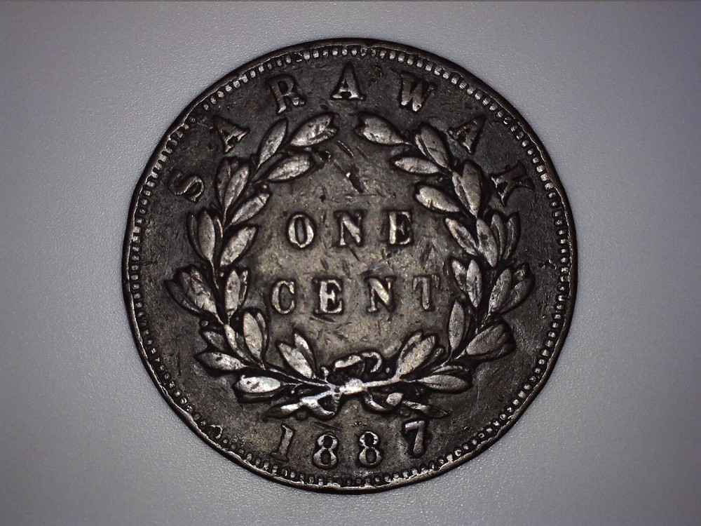1887 Sarawak 1 Cent