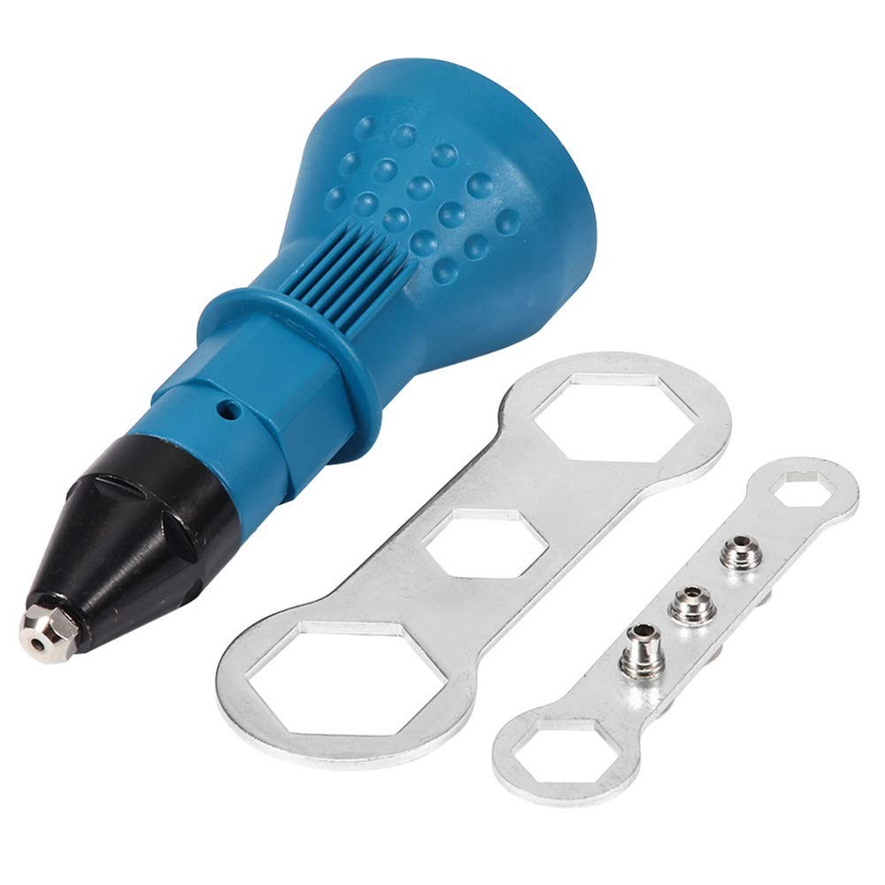 Riveting Tool, Electric Rivet Nut Gun Riveting Tool Battery Insert Nut We...