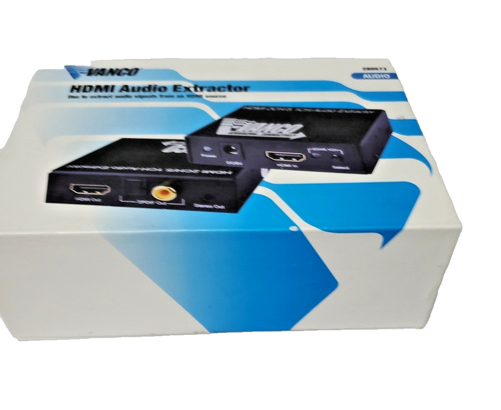 Vanco 280573 HDMI Audio Extractor 2CH/5. 1CH -