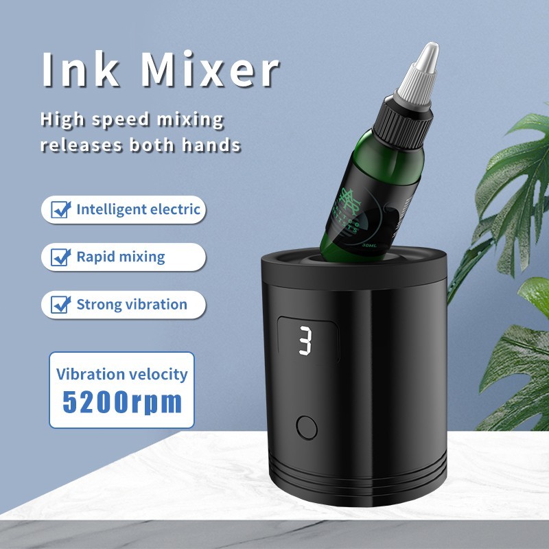 Super Mini Tattoo Ink Vortex Mixer Nail Polish Lacquer Shaker Auto Touch Switch