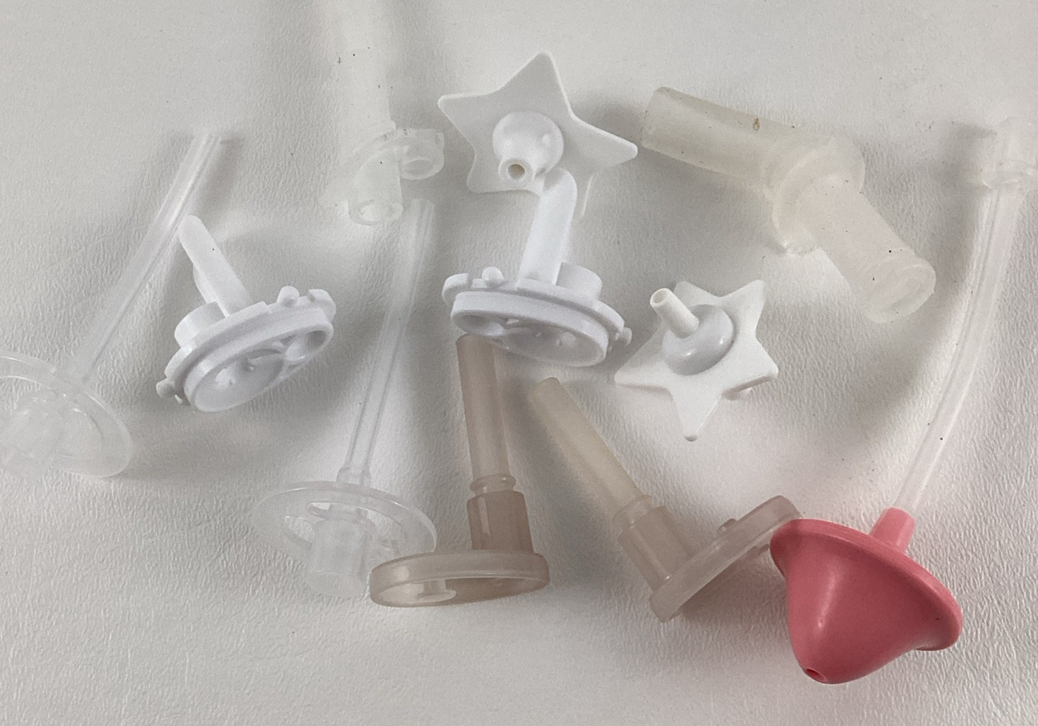 2 Tommee Tippee Toddler Sippy Superstar Weighted Straw Cups Anti Leak Drink