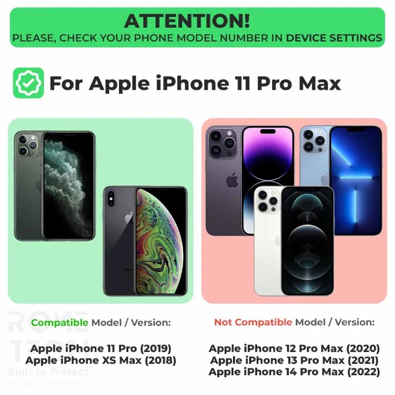For Apple iPhone 11 Pro Max 2.5D Tempered Glass Screen Protector (3 Per Pack)