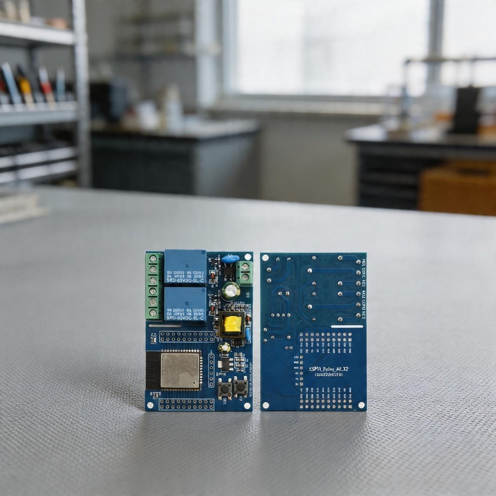 For ESP32 Relay Control Module with Wide Input Voltage 90-250V AC Support