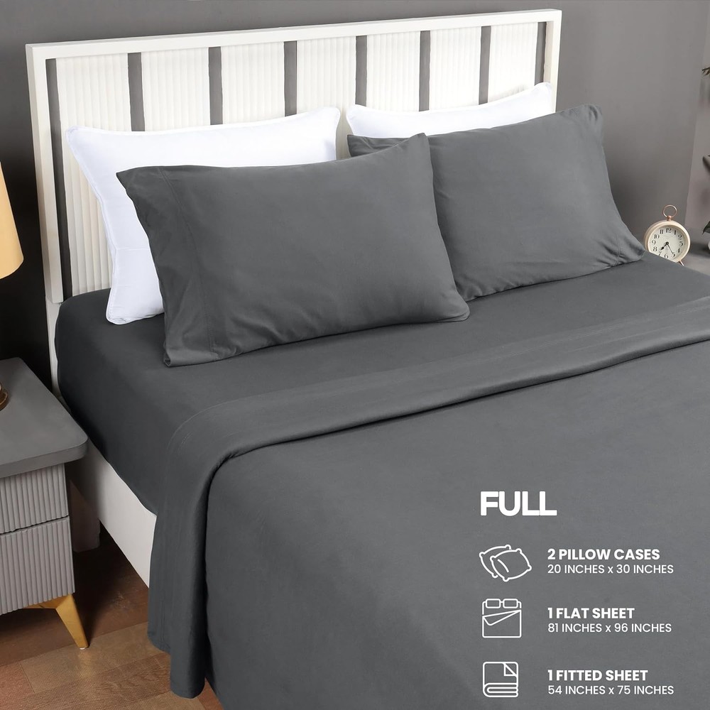 Complete Bedding Set - Knit Sheet Set (4-Piece)