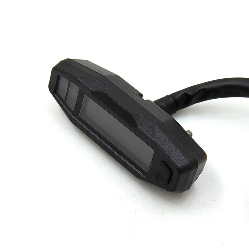 Universal motorcycle LCD digital speedometer mileage meter waterproof instrument
