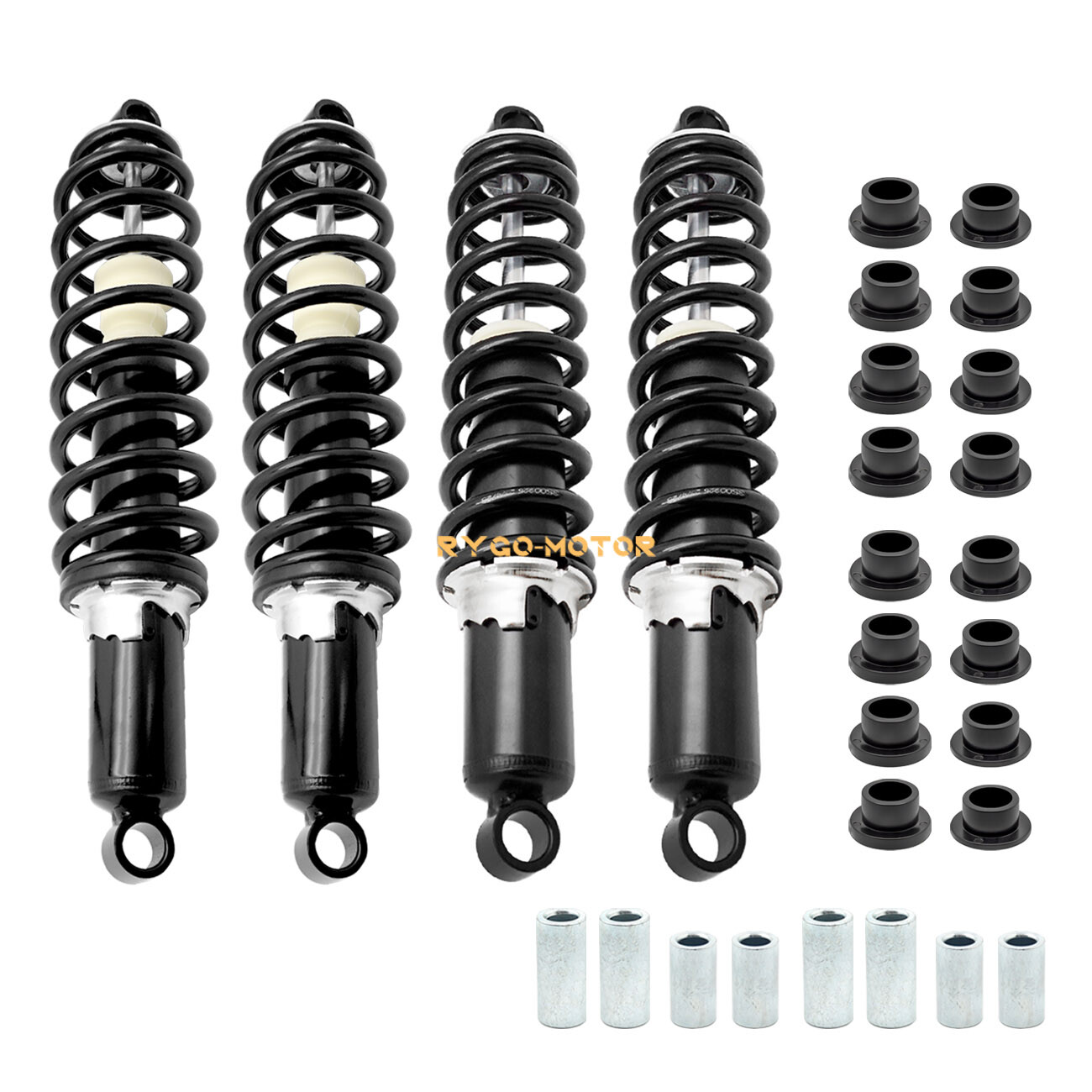 Front & Rear Shocks Absorbers Set for Polaris RZR 800 2008 -2013 7043340 7043761