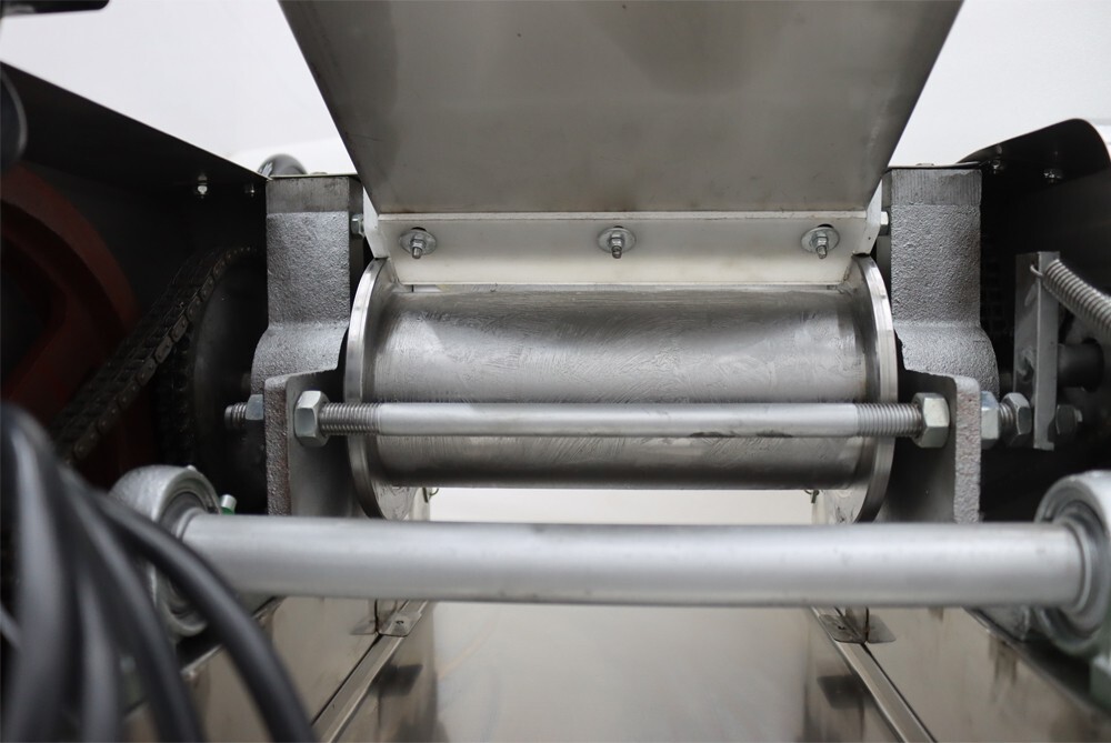 110V High Speed Dough Pressing Machine Dough Roller Sheeter Thickness Adjustable